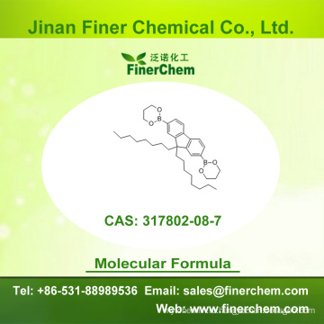 Cas 317802-08-7 | Сложный эфир бис (1,3-пропандиола) 9,9-диоктилфлуорен-2,7-диборной кислоты | 317802-08-7 | Заводская цена; Большой запас